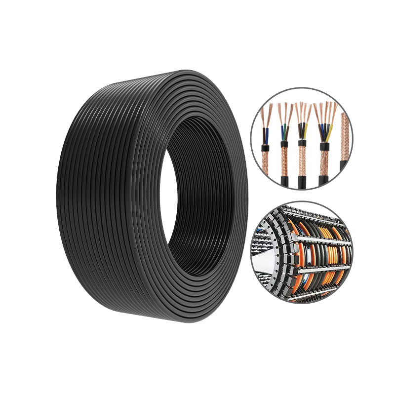 优质TRVVP拖链软电缆，高柔性屏蔽，耐