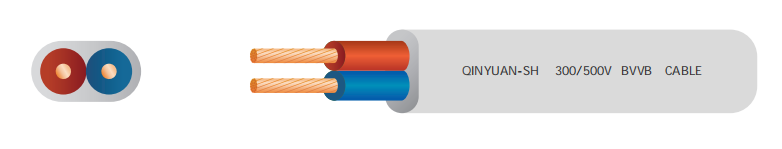 【厂家直供】BVVB多芯扁缆 定制剥护套服务 当天发货