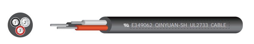 UL2733双色并线 无人机/AGV小车信号传输专用线