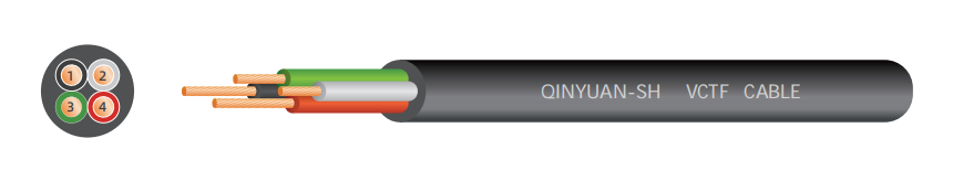 VCTF双色并线 LED灯带/智能家居控制专用电源线
