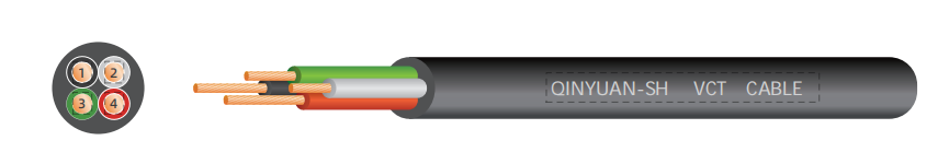 【美标认证】VCT多芯线 耐油护套升级 工业设备专用线