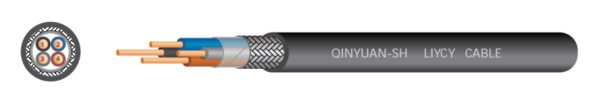 LIYCY双色屏蔽线 编码器/伺服驱动器信号传输专用线